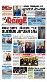 MANİSA'DA DENGE