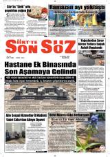 SİİRT’TE SON SÖZ