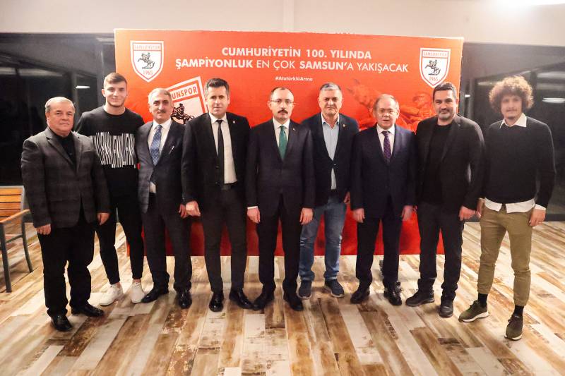 Bakan Muş, Samsunspor’u tebrik etti