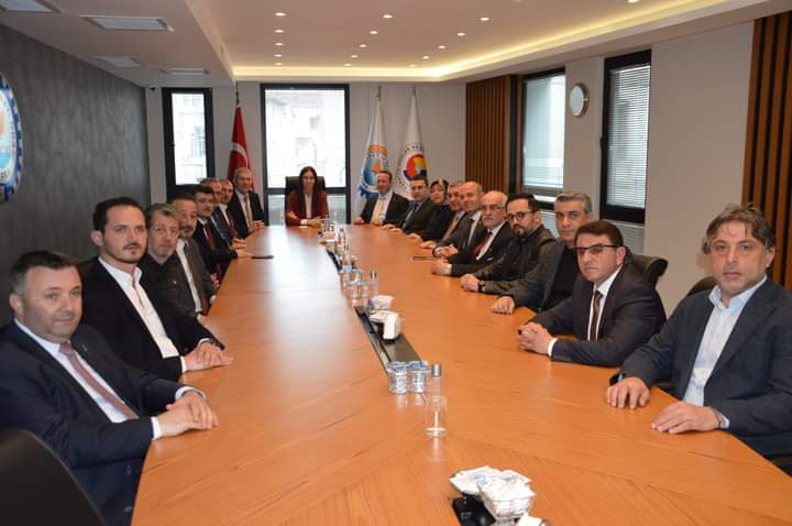 Ak Parti Heyetinden Bafra TSO’ ya Ziyaret