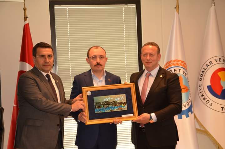 Ticaret Bakanı Mehmet Muş Bafra TSO’ yu Ziyaret Etti