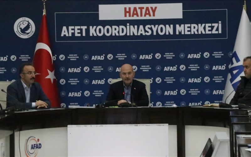 Süleyman Soylu: Hatay’ın Tüm İlçeleri Dahil 21 Bin 391 Enkaz Var