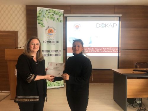 BÜYÜKŞEHİR’DEN KAZ ÜRETİCİSİ KADINLARA EĞİTİM DESTEĞİ