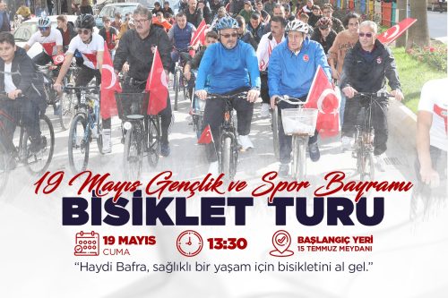 19 MAYIS BİSİKLET TURU YİNE COŞKULU GEÇECEK