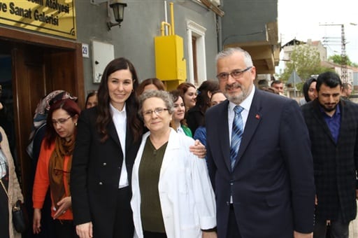 KARAASLAN’DAN KÜLTÜR VE SANAT GALERİSİNE ZİYARET