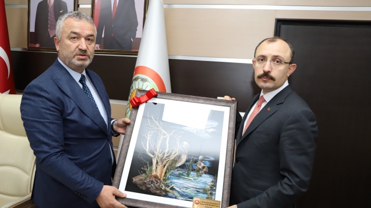 Ticaret Bakanı Dr. Mehmet Muş İlçemizi Ziyaret Etti