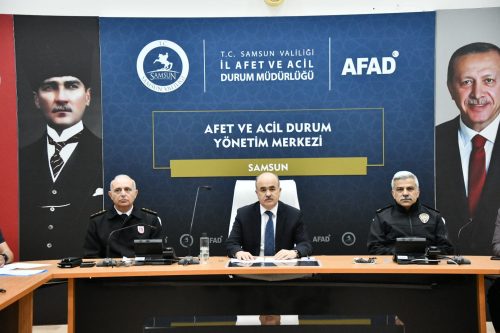 Samsun İl Afet ve Acil Durum Koordinasyon Kurulu Toplandı