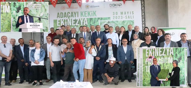 Kavak’ta Tıbbi Aromatik Bitki Tohumu Dağıtımı Yapıldı