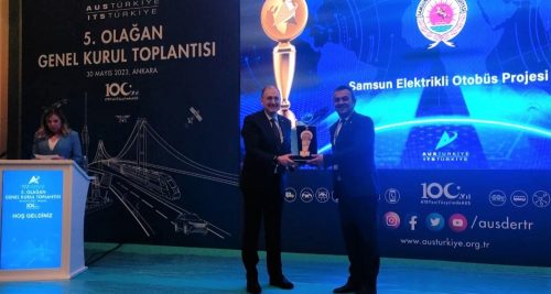 ELEKTRİKLİ OTOBÜS PROJESİ’NE ÖDÜL