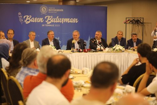 BAŞKAN DEMİR: SAMSUN ALTYAPI SORUNU OLMAYAN BİR ŞEHİR OLACAK