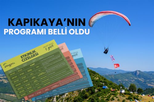 KAPIKAYA’NIN PROGRAMI BELLİ OLDU