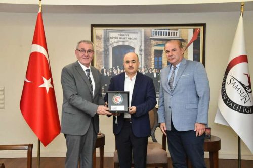 Samsun TSO Yönetimi’nden Vali Zülkif Dağlı’ya veda ziyareti