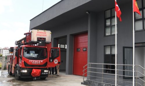 SAMSUN İTFAİYESİ’NİN FİZİKİ VE TEKNİK ALTYAPISI GÜÇLENDİRİLİYOR