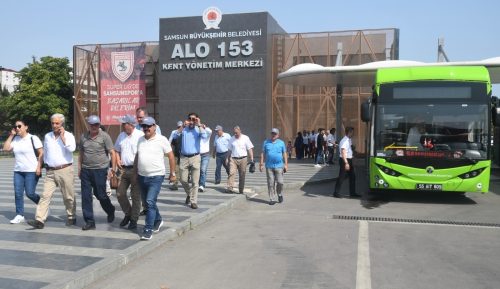 BÜYÜKŞEHİR’DEN MUHTARLARA PROJE TANITIM GEZİSİ