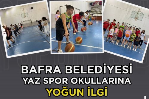YAZ SPOR OKULLARINA YOĞUN İLGİ