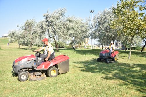 BÜYÜKŞEHİR’DEN “YEŞİL ALAN” MESAİSİ