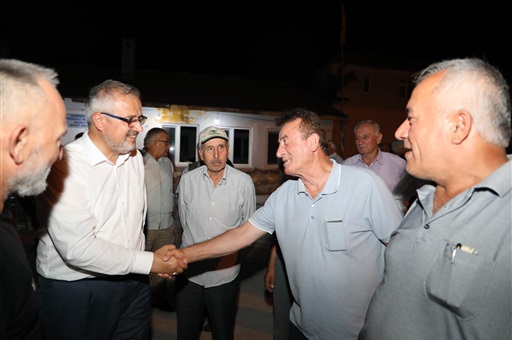 BAŞKAN KILIÇ GÖNÜL ZİYARETLERİNE DEVAM EDİYOR