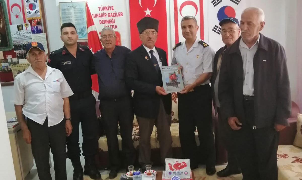 İlçe Jandarma Komutanı Gökcan’dan Gazilere İadeyi Ziyaret