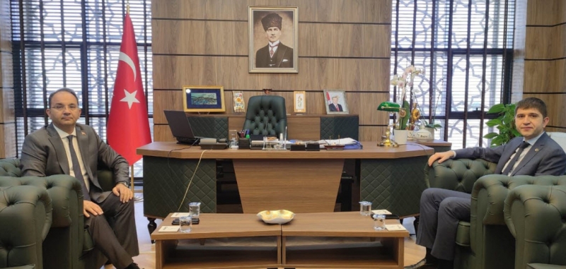 Kaymakam Kayabaşı’dan Ertürkmen’e İadeyi Ziyaret