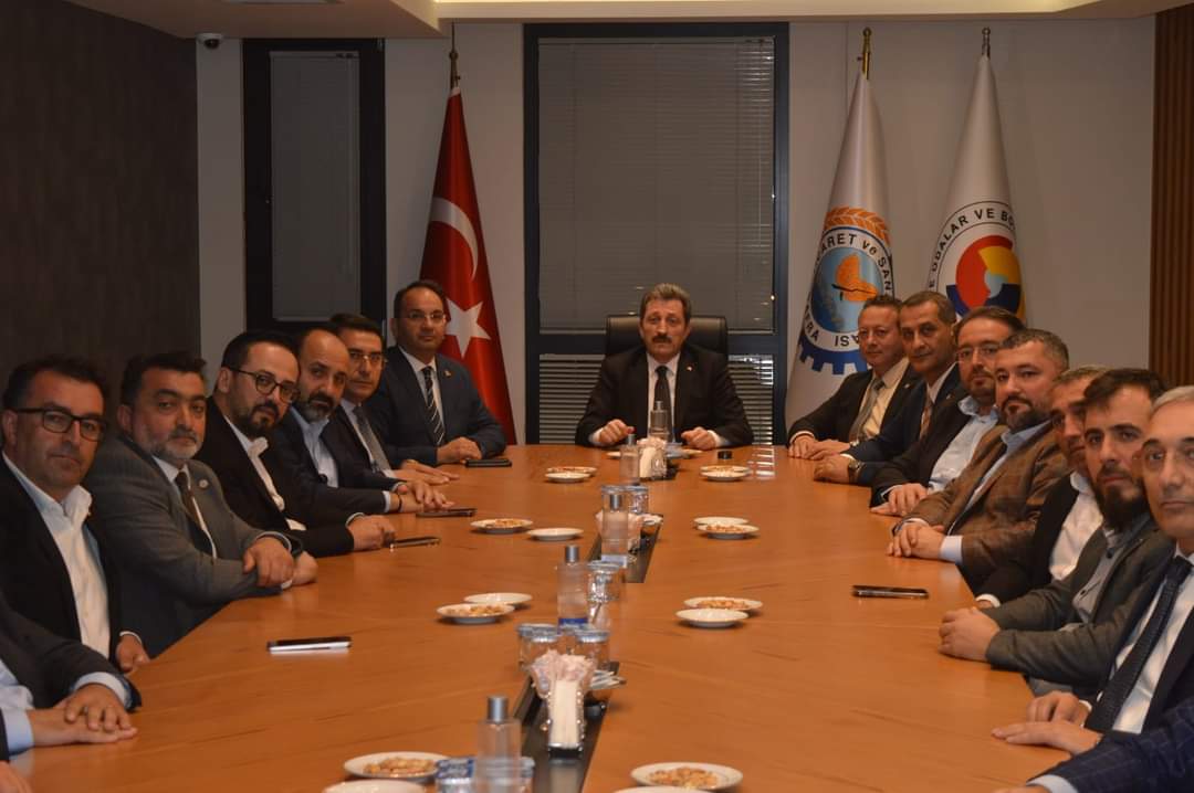 Samsun Valisi Orhan Tavlı ’dan Bafra TSO’ ya İade-İ Ziyaret