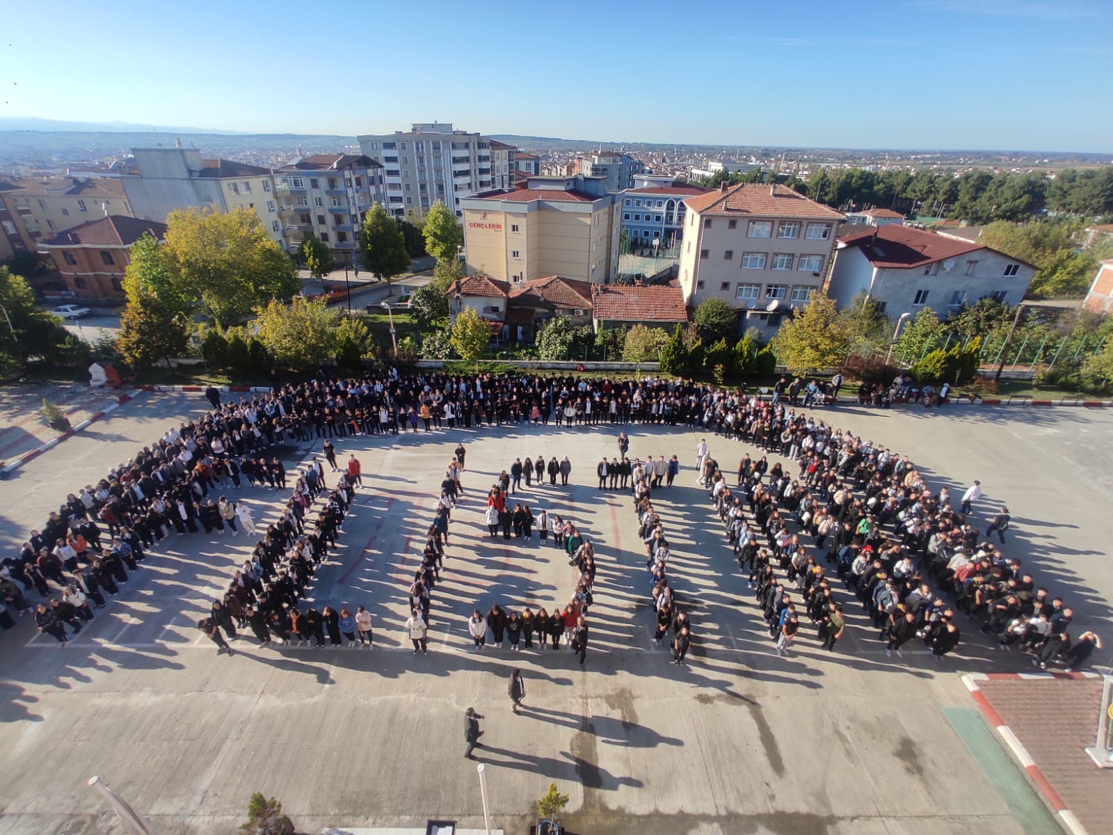Bafra BAL’dan Filistin yazılı tepki