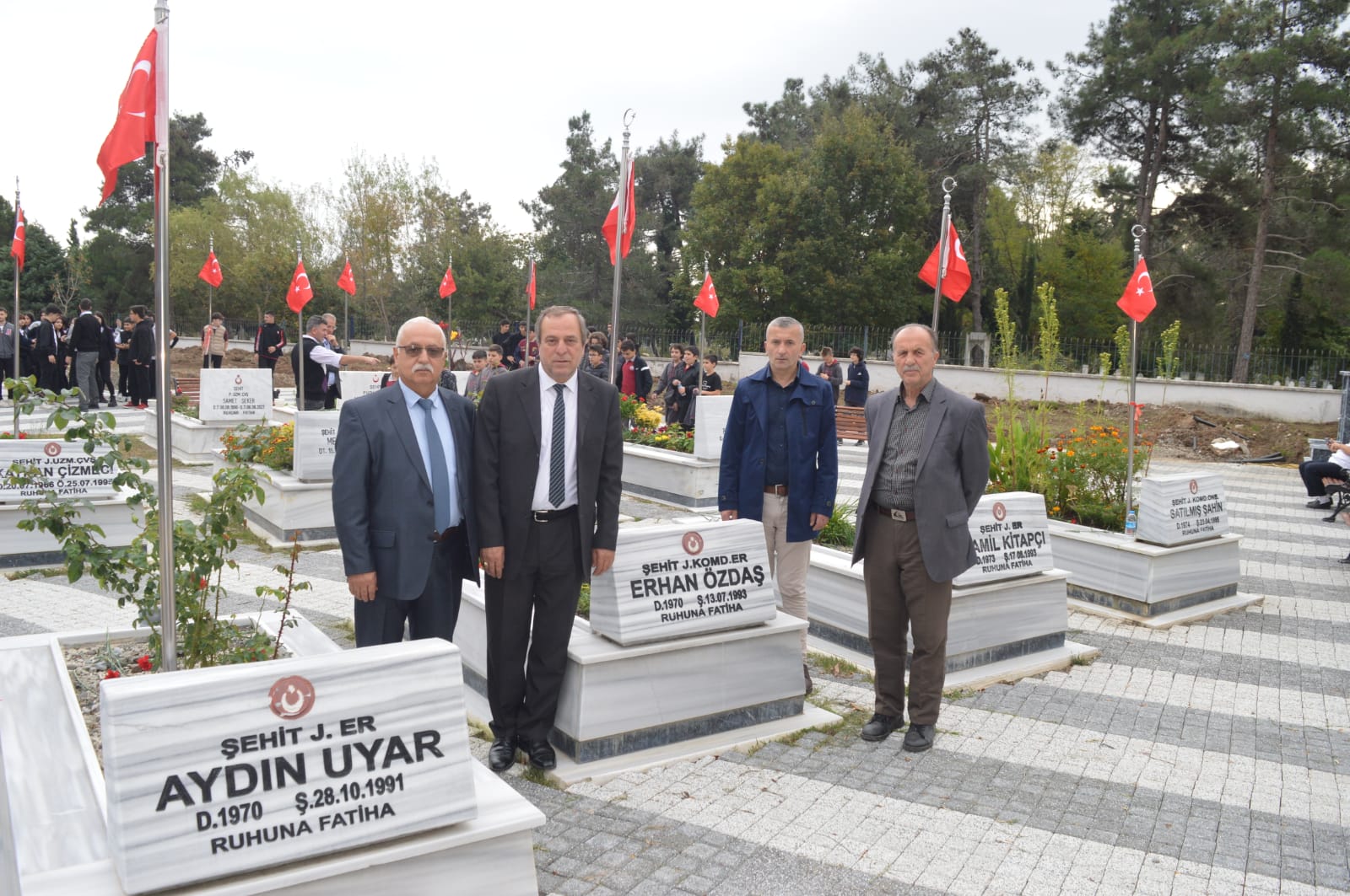 Milliyetçi Hareket Partisi Bafra ilçe Başkanlığı Cumhuriyetimizin 100. Yılında Şehitlerimizi Unutmadı