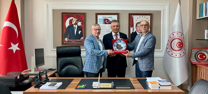 SANAYİİ VE TİCARET İL MÜDÜRÜNE ZİYARET