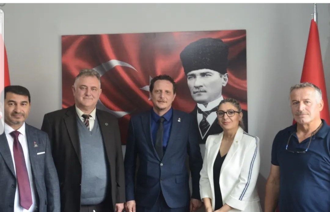 Zafer Partisi Bafra ilçe Başkanlığında Bayrak Değişimi