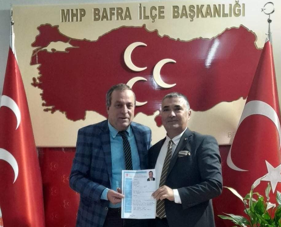 ESKİ OSB MÜDÜRÜ MALİ MÜŞAVİR RECAİ AKÇER MHP’DEN MECLİS ÜYESİ A.ADAYI  