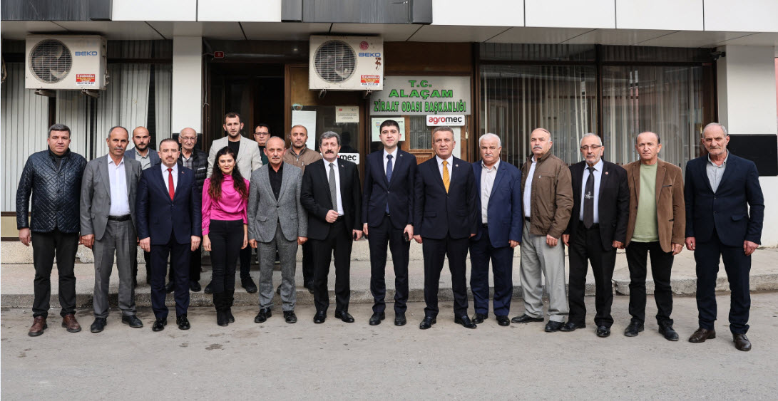 VALİ TAVLI’DAN ALAÇAM’A ZİYARET