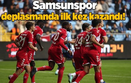 Yılport Samsunspor Adanademispor’u Evinde Yıktı