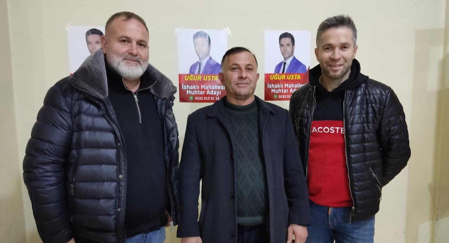 Bahçeler Mahallesi Muhtar Adayı Hüseyin Çığır’dan İshaklı Mahallesi Muhtar Adayı USTA’ ya Ziyaret
