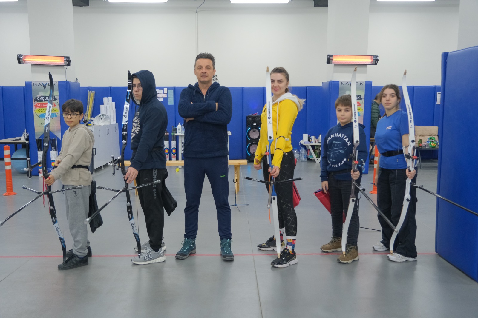 Bafra’da Doğa Okçuluk Tenis Su sporları Kulübünün Hedefi Büyümek