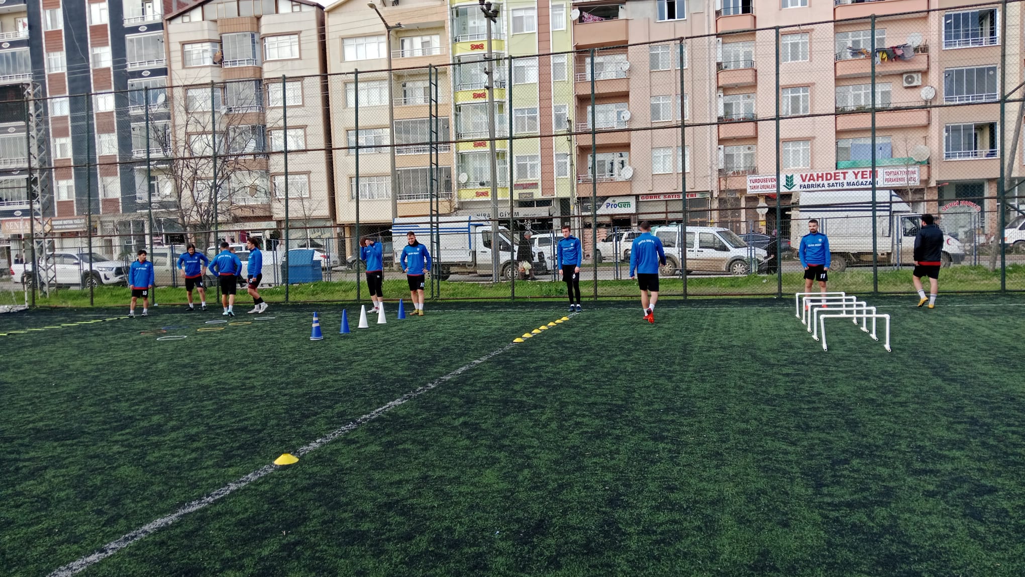 Bafra 1988 FK Zorlu Ladik Belediyespor Maçında Galibiyet Peşinde