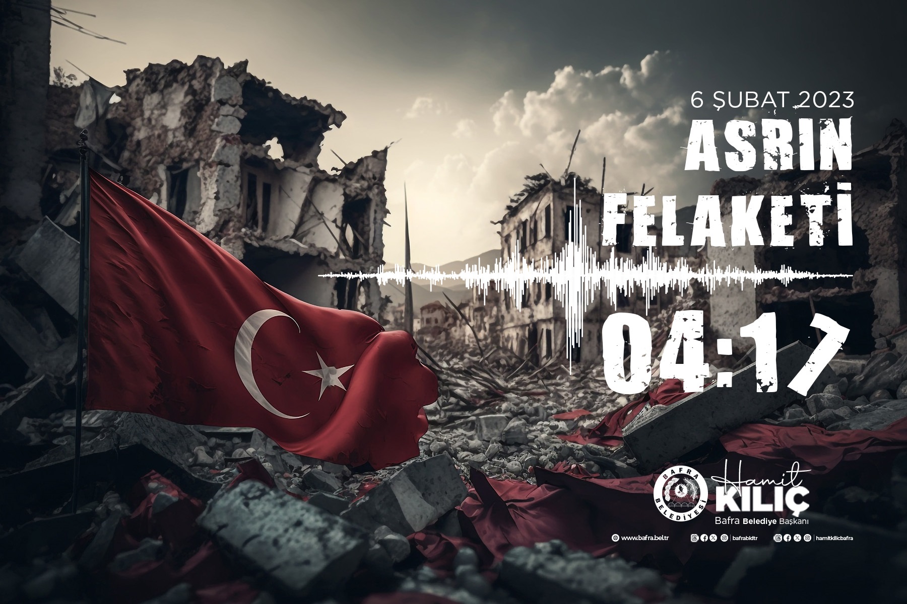 BAŞKAN KILIÇ “ALLAH BİZLERE BİR DAHA BÖYLE ACILAR YAŞATMASIN”