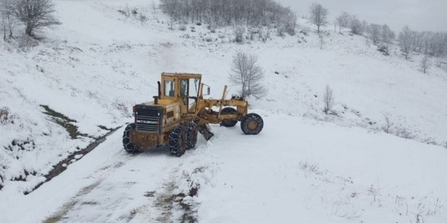 Kırsal Yüksek Yerlerde Karla mücadele