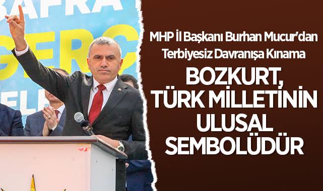 Mucur; “Bilmeyenler için Bozkurt işaretinin anlamını