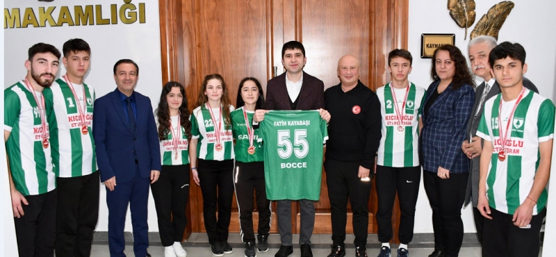 ALAÇAM BOCCE TAKIMINDAN KAYMAKAM KAYABAŞI’NA ALAÇAMSPOR FORMASI