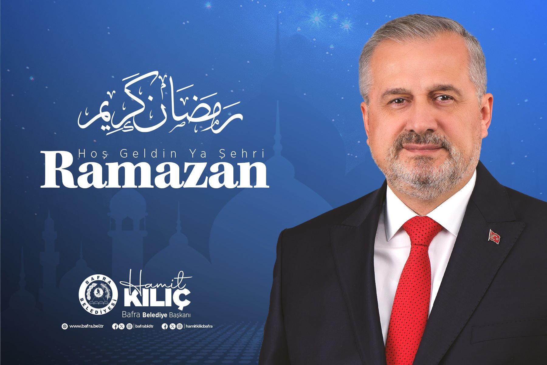 BAŞKAN KILIÇ’IN RAMAZAN AYI MESAJI