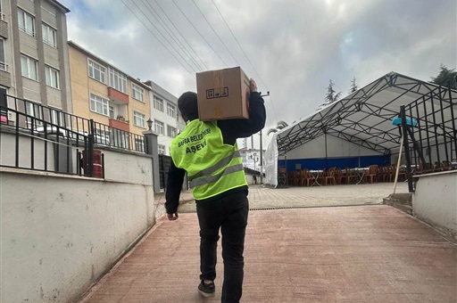 BAFRA BELEDİYESİ’NDEN İHTİYAÇ SAHİPLERİNE RAMAZAN YARDIMI