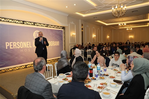 BAŞKAN KILIÇ, PERSONELLERİ İLE İFTARDA BULUŞTU