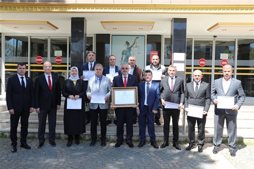 BAFRA BELEDİYE BAŞKANI HAMİT KILIÇ MAZBATA TÖRENİ