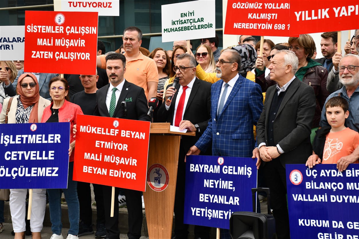 Taleplerimize Acilen yanıt bekliyoruz Mali Müşavirlerin iş yükünü hafifletecek çözümler acilen hayata geçirilmelidir