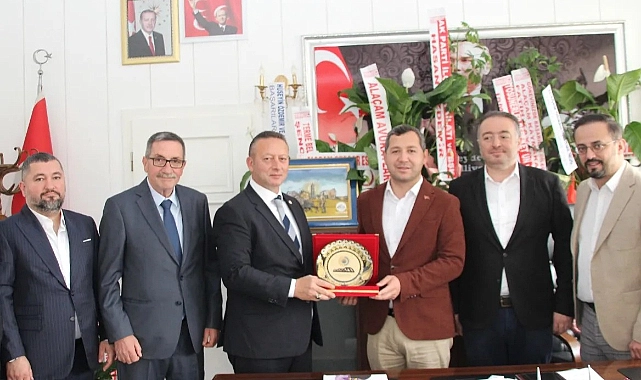 BAFRA TSO BAŞKANI KOCABAŞ’TAN BAŞKAN ÖZDEMİR’E ZİYARET