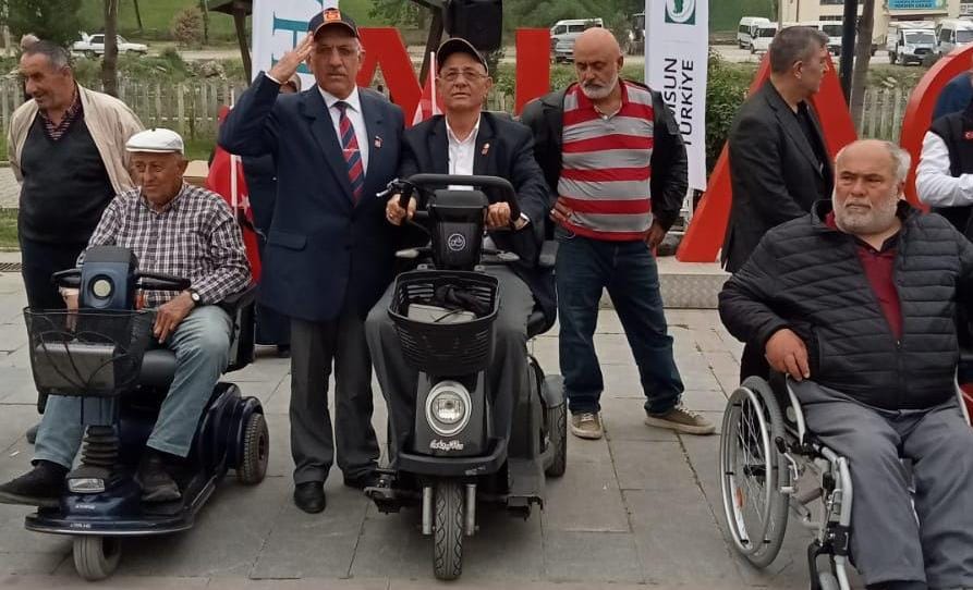 Kıbrıs Gazisi Rahim Erken Akülü Arabasına Kavuştu