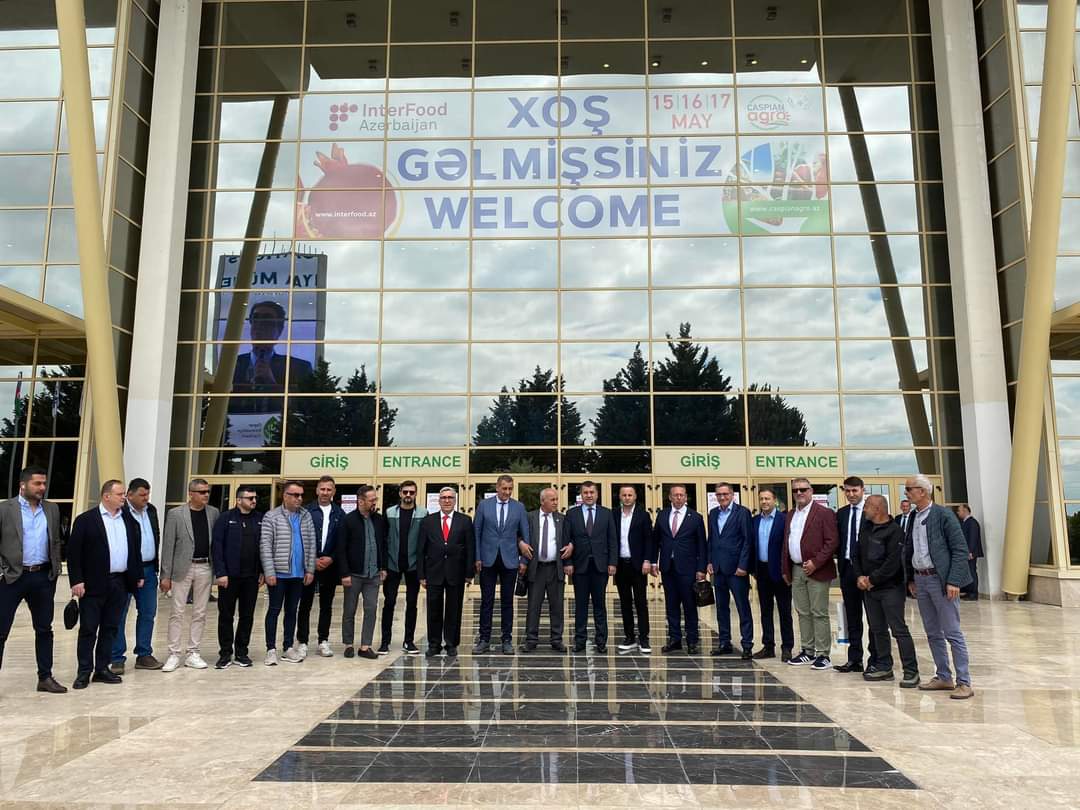 Başkan Sefa Kocabaş Azerbeycan – Bakü Uluslararası Gıda Fuarın da 