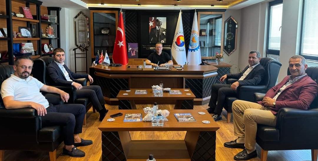 Kaymakam Kayabaşı ve Başkan Özdemir’den TSO’ya ziyaret