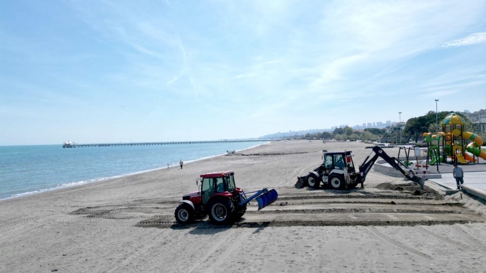 SAHİLLER TURİZM SEZONUNA HAZIRLANIYOR