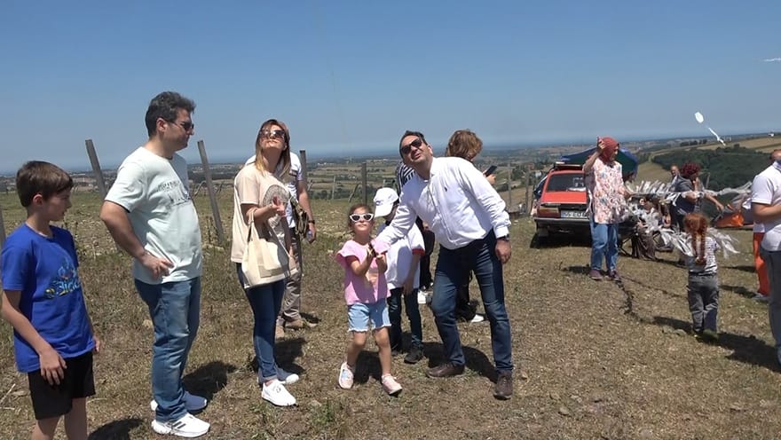 Bafra Sürmeli Organik Köyünde “Uçurtma Şenliği”