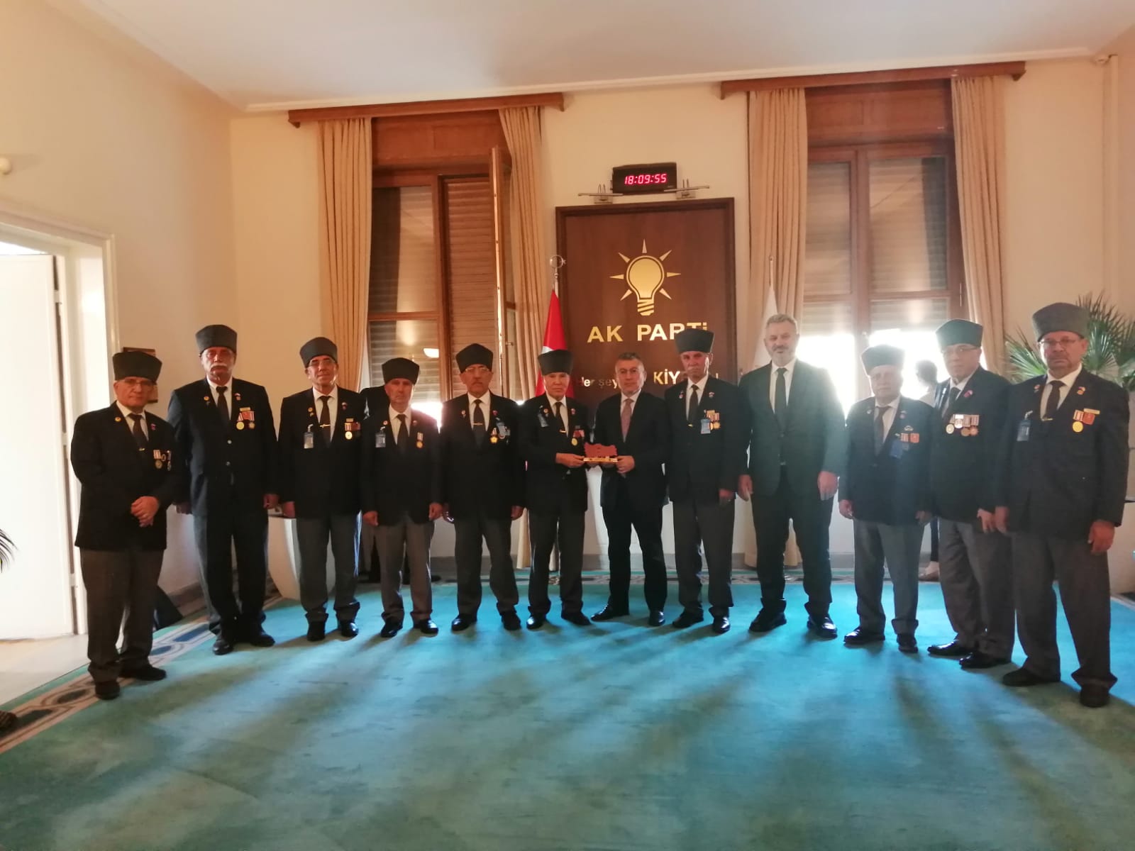 Türkiye Muharip Gaziler Bafra Temsilciliğinden Ankara Çıkarması